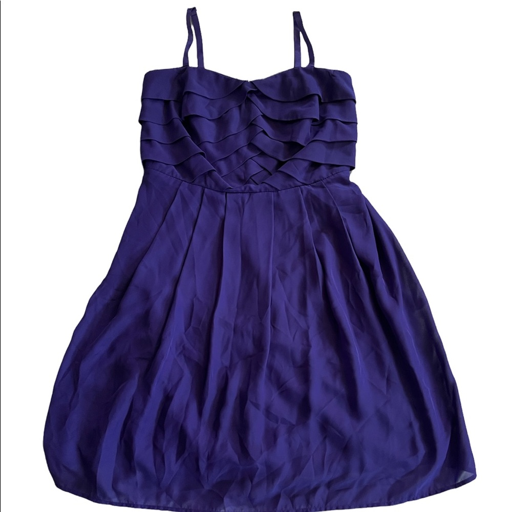 Torrid Vintage Purple Prom Dress